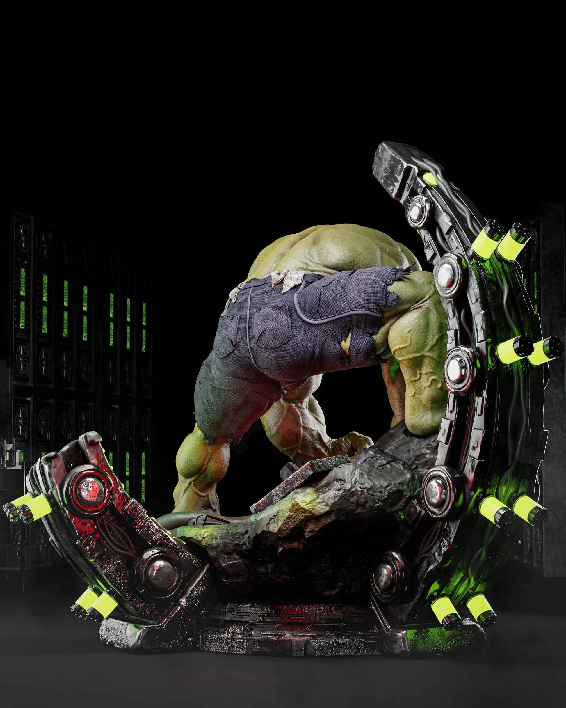 2080 The Hulk - Marvel Comics - STL 3D Print Files HihowruSTL