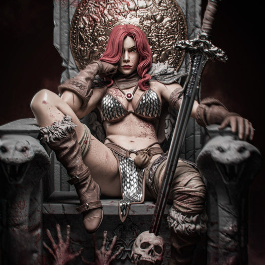1635 Red Sonja - Marvel Comics - STL 3D Print Files HihowruSTL