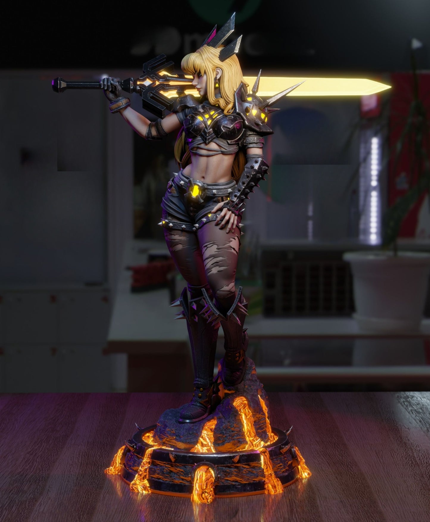 Magik NSFW - X-Men - STL 3D Print Files SeoNyoki3D