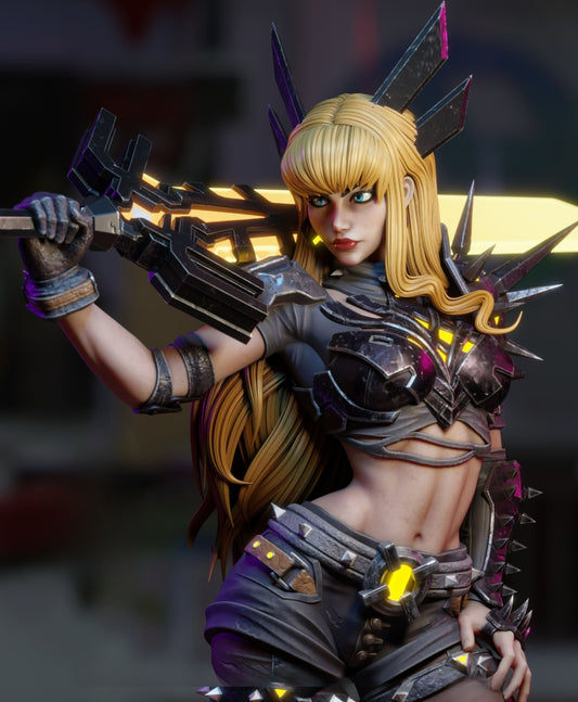 Magik NSFW - X-Men - STL 3D Print Files SeoNyoki3D