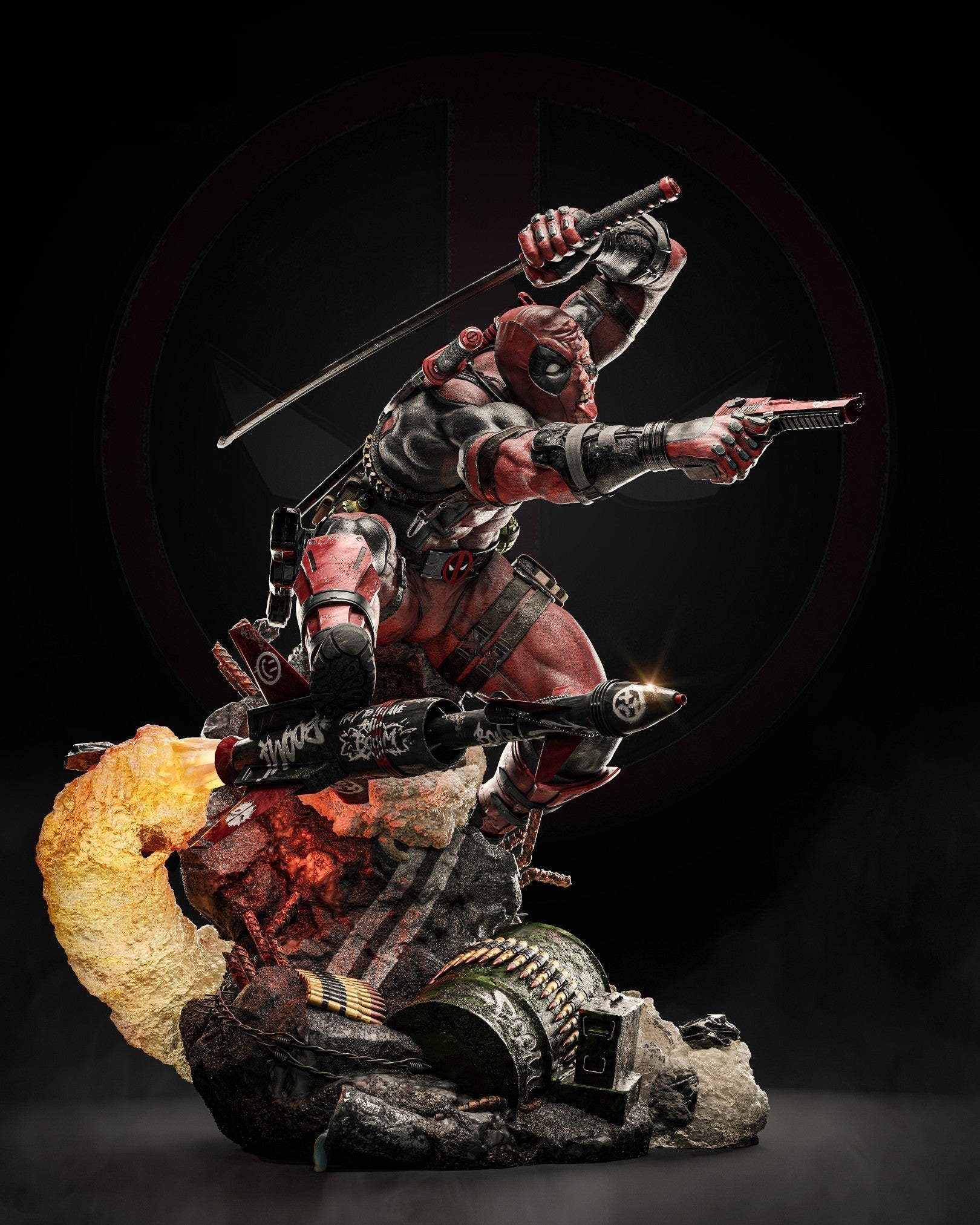 Deadpool - Marvel Comics - STL 3D Print Files SeoNyoki3D