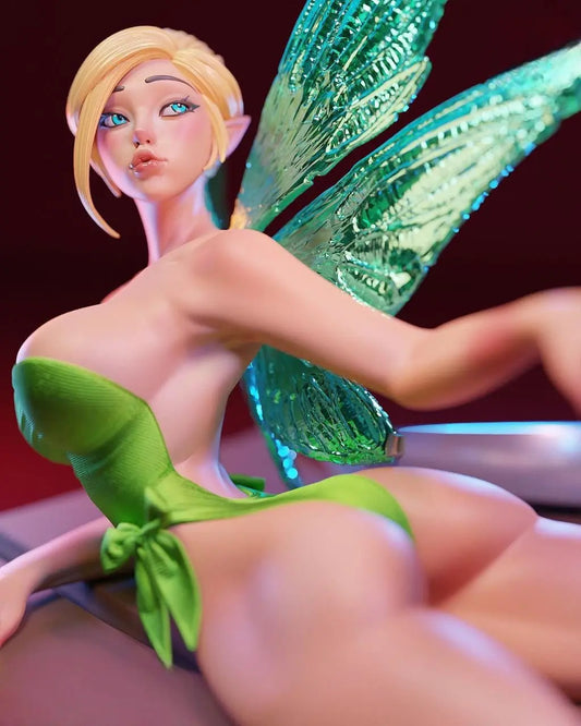Tinker Bell STL File – Fairy 3D Printable Model – Fée Clochette Fan Art - SeoNyoki3D