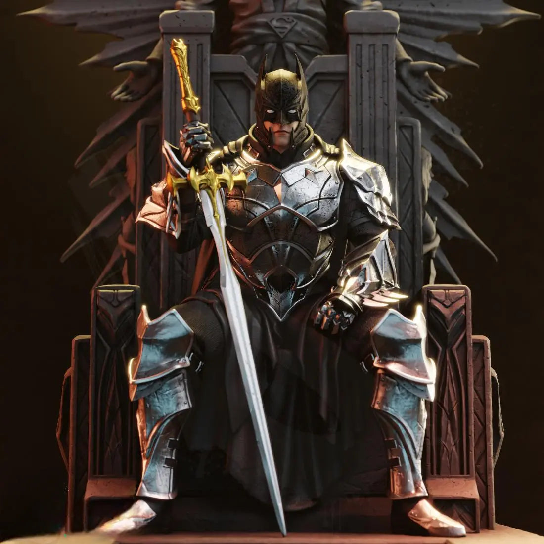 Batman Dark Knight of Steel STL
- STL 3D Print Files - SeoNyoki3D
