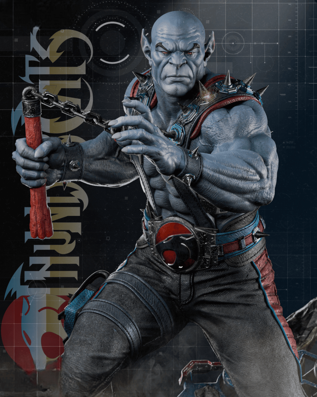 Panthro - ThunderCats - STL 3D Print Files SeoNyoki3D