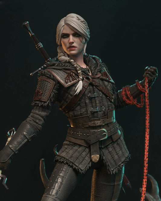 Ciri STL File – The Witcher 4 – 3D Printable Fan Art Model - SeoNyoki3D
