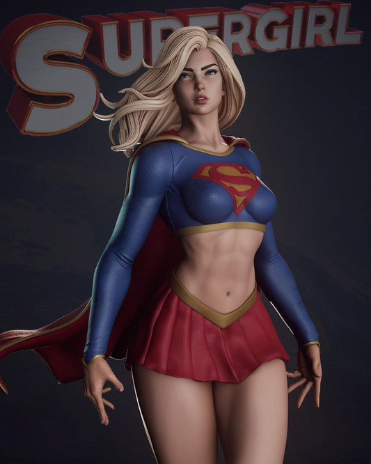 Supergirl NSFW - DC Comics - STL 3D Print Files SeoNyoki3D