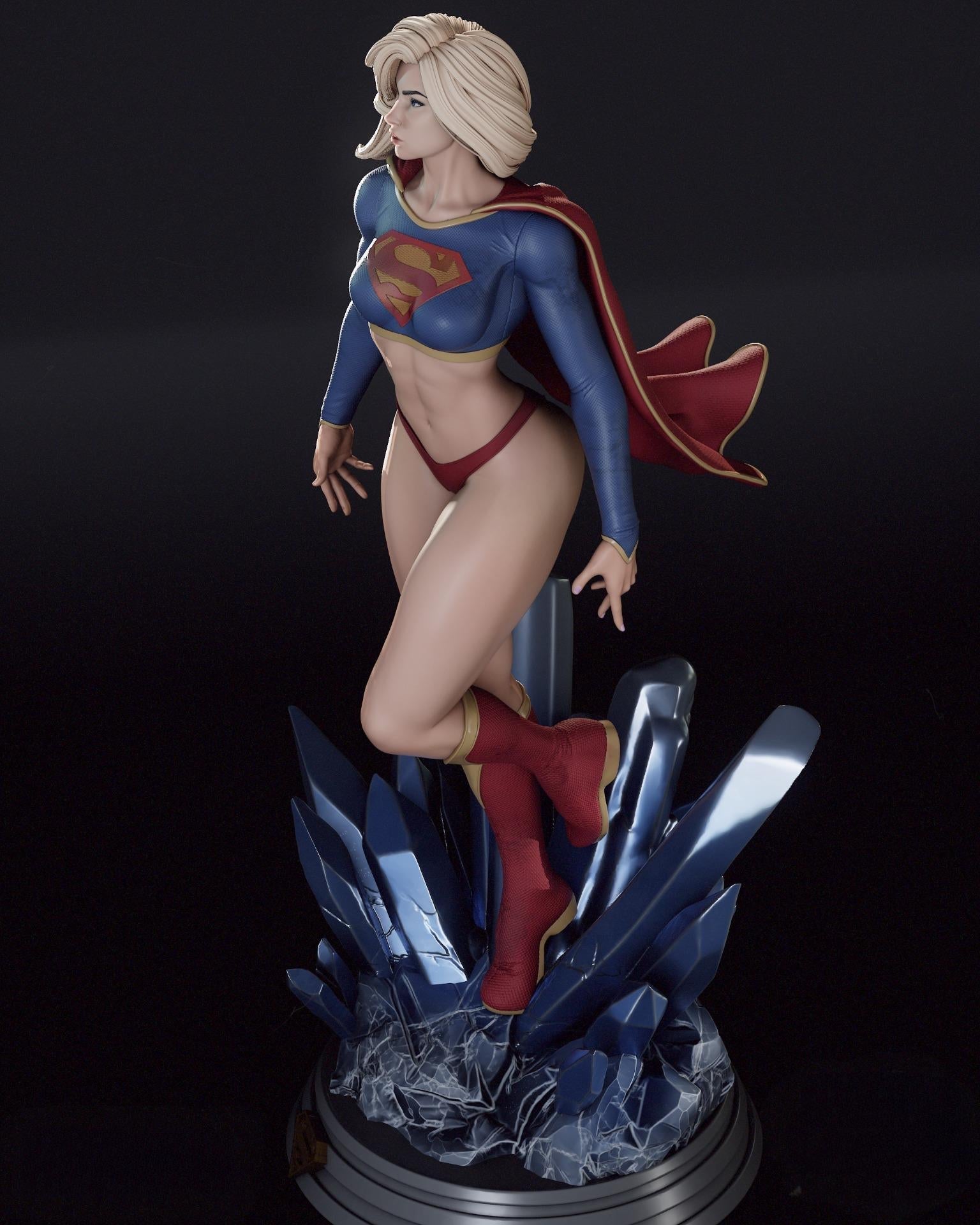 Supergirl NSFW - DC Comics - STL 3D Print Files SeoNyoki3D