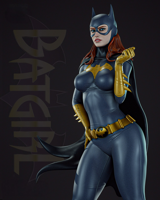 Batgirl NSFW - DC Comics - STL 3D Print Files SeoNyoki3D