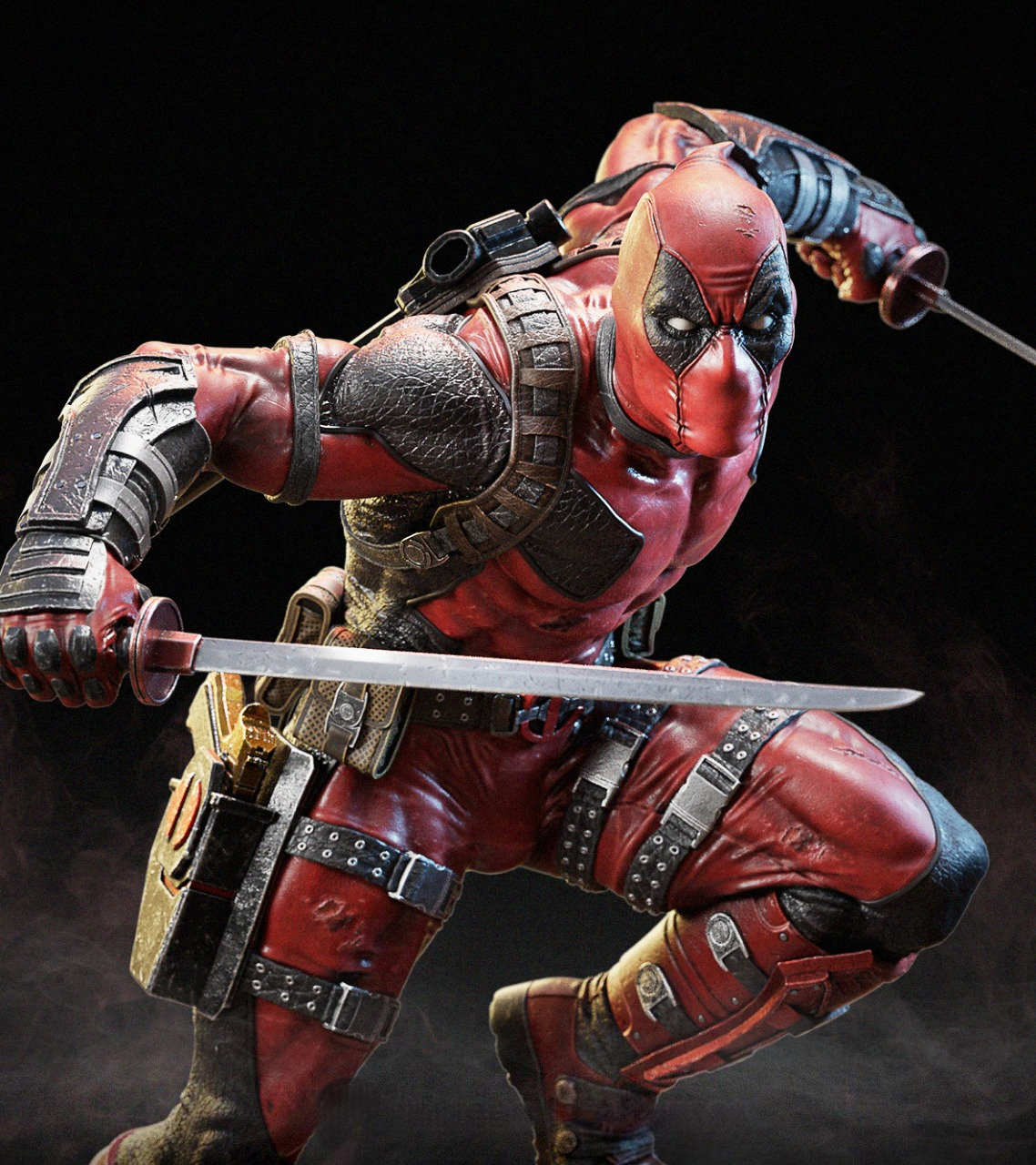 Deadpool - Marvel Comics - STL 3D Print Files SeoNyoki3D