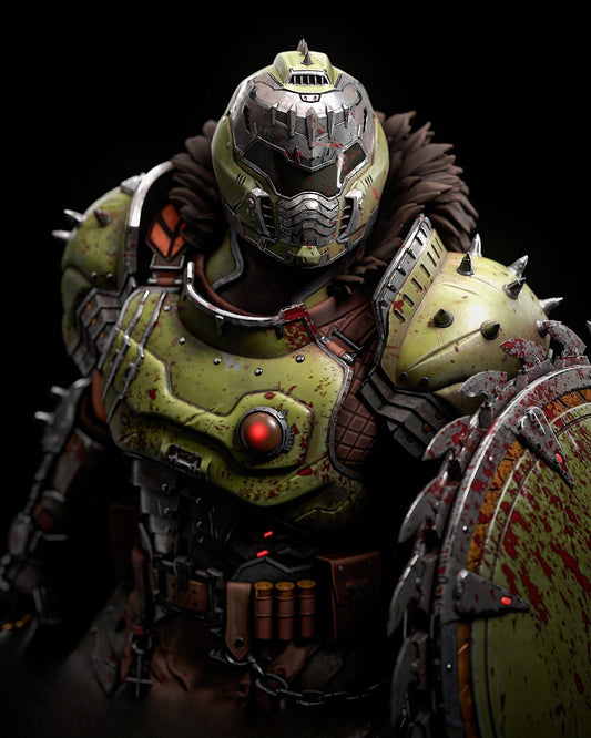 3944 Doom Slayer - Doom - STL 3D Print Files HihowruSTL