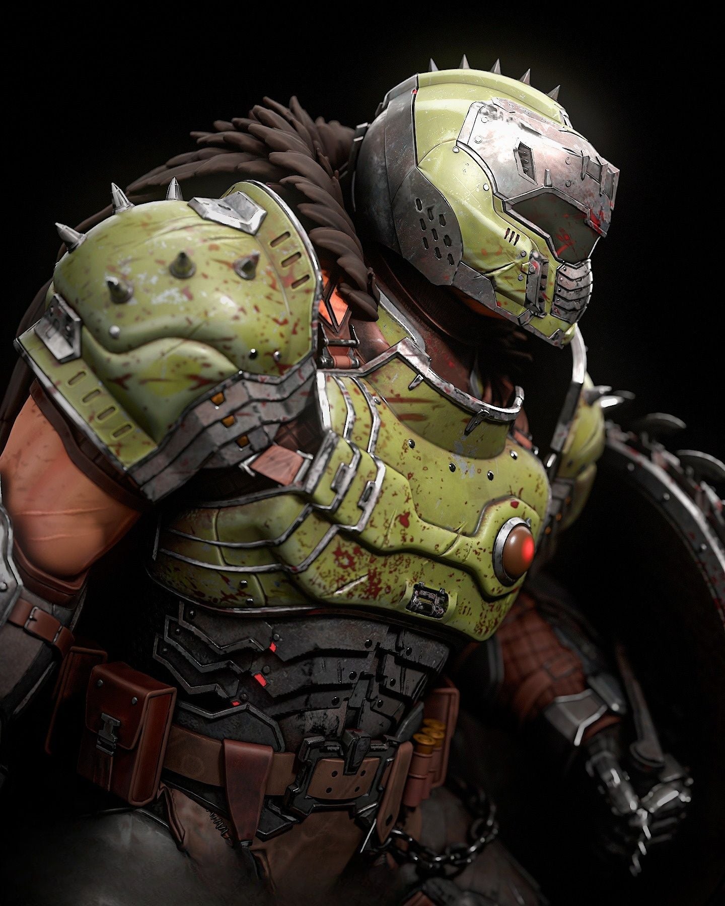 3944 Doom Slayer - Doom - STL 3D Print Files HihowruSTL