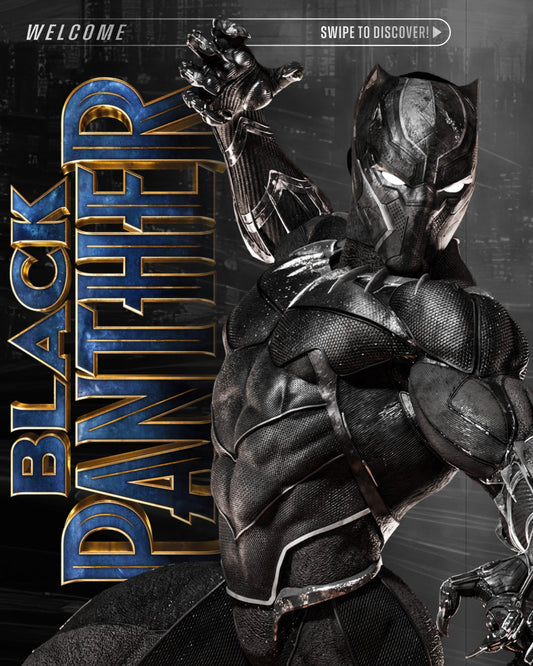 Black Panther and Killmonger - STL 3D Print Files SeoNyoki3D