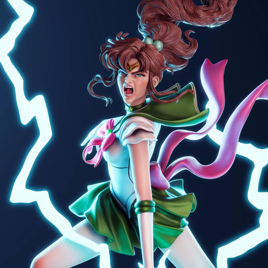 Makoto Sailor Jupiter  – Model Sailor Moon - STL 3D Print Files - SeoNyoki3D