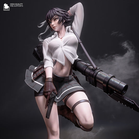 4120 Lady - Devil May Cry - STL 3D Print Files HihowruSTL