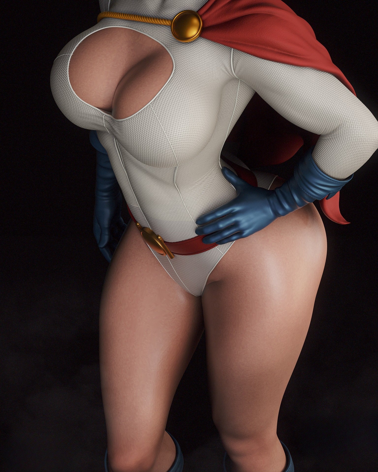 Power Girl NSFW - DC Comics - STL 3D Print Files SeoNyoki3D