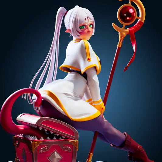 NSFW Frieren STL File – Adult Fan Art 3D Print Model – Beyond Journey’s End - SeoNyoki3D