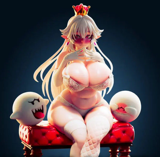 Booette NSFW STL File – Super Mario Inspired – 3D Printable Adult Fan Art - SeoNyoki3D