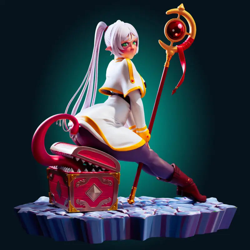 NSFW Frieren STL File – Adult Fan Art 3D Print Model – Beyond Journey’s End - SeoNyoki3D