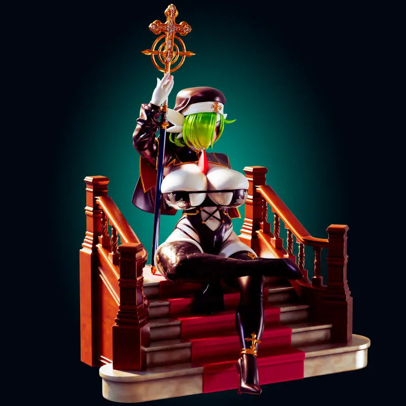 Nun Gardevoir NSFW STL File – Pokémon Fan Art – 3D Printable Adult Model - SeoNyoki3D