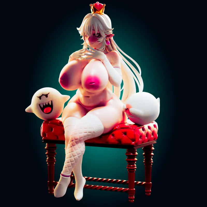 Booette NSFW STL File – Super Mario Inspired – 3D Printable Adult Fan Art - SeoNyoki3D