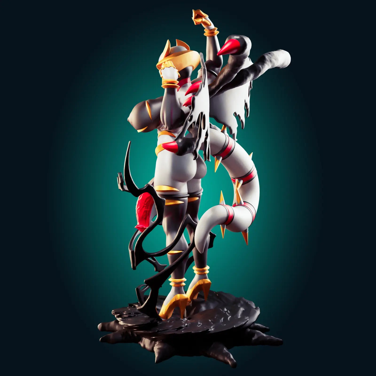 Giratina Pokémon Frost NSFW STL File – 3D Printable Adult Fan Art Model - SeoNyoki3D