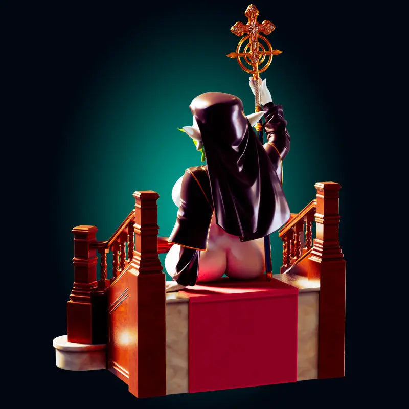 Nun Gardevoir NSFW STL File – Pokémon Fan Art – 3D Printable Adult Model - SeoNyoki3D