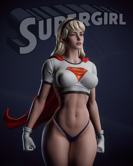 3918 Supergirl NSFW - DC Comics - STL 3D Print Files HihowruSTL