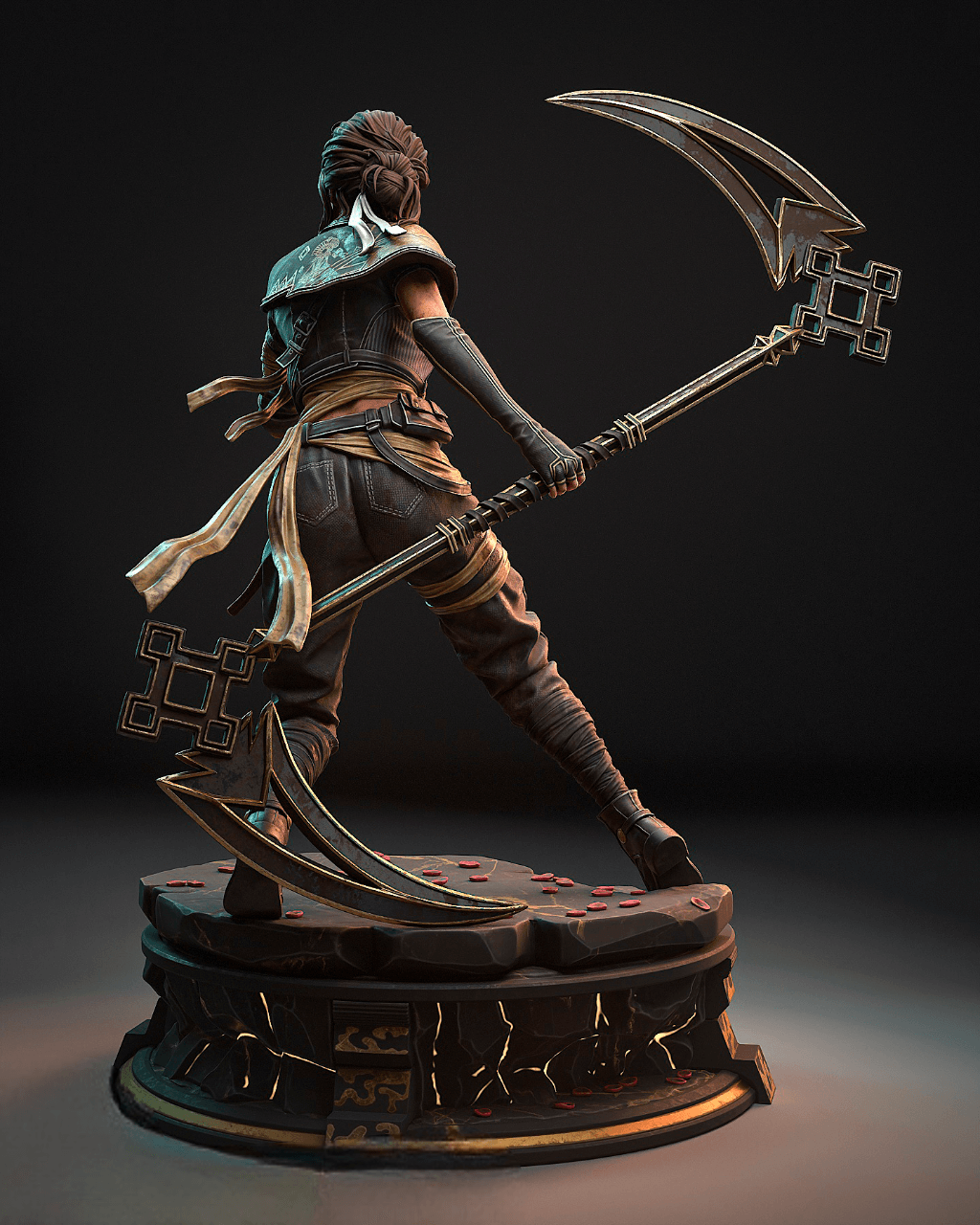 Sciel Clair Obscur STL – Fantasy Character Figurine  3D Print File SeoNyoki3D