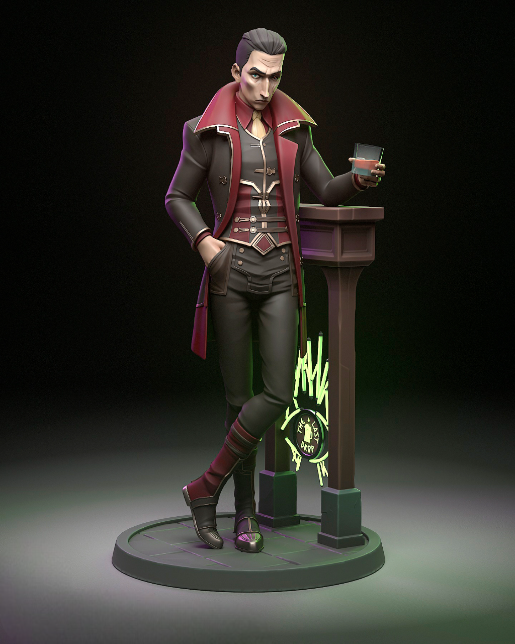 Silco Arcane STL – League of Legends Character Print File SeoNyoki3D
