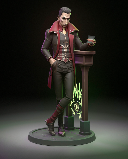 Silco Arcane STL – League of Legends Character Print File SeoNyoki3D