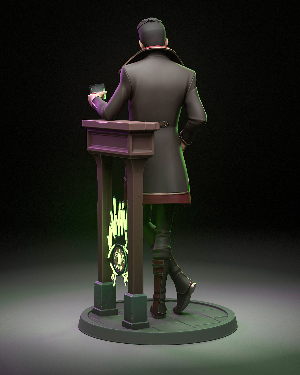 Silco Arcane STL – League of Legends Character Print File SeoNyoki3D