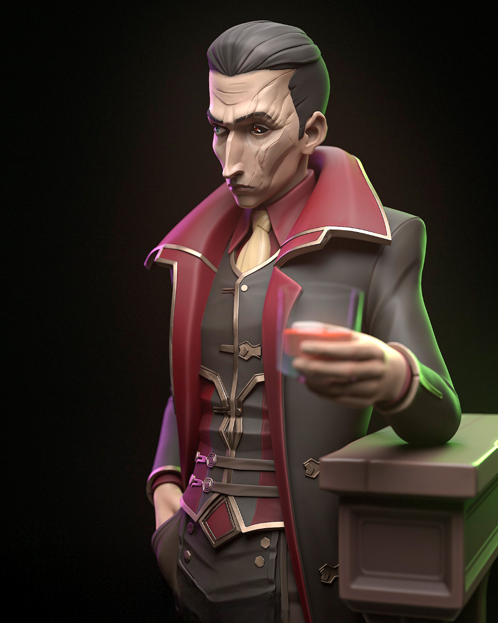 Silco Arcane STL – League of Legends Character Print File SeoNyoki3D