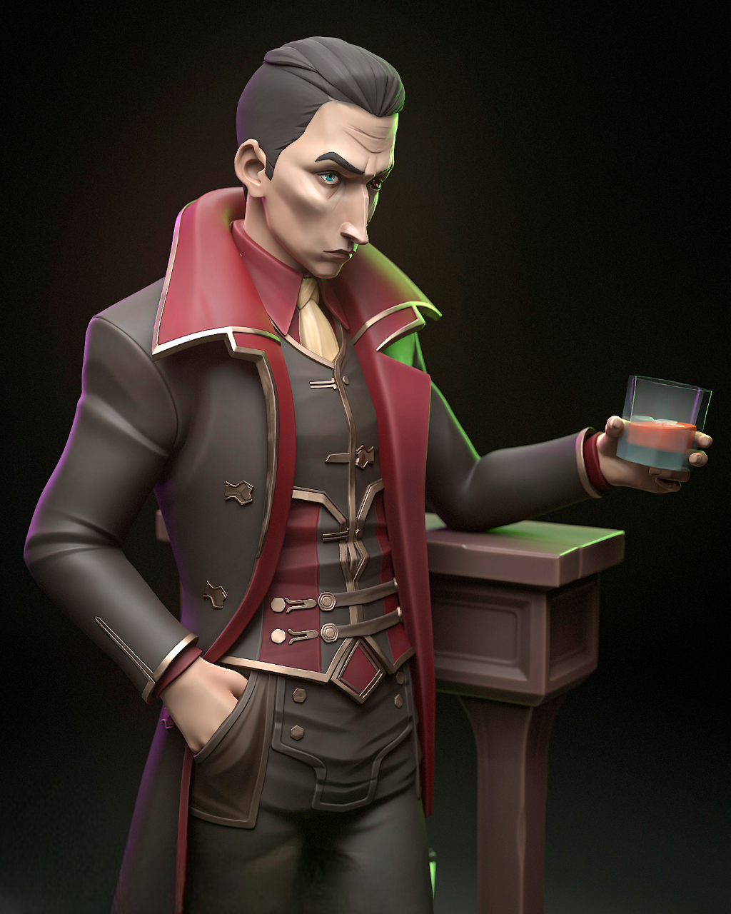 Silco Arcane STL – League of Legends Character Print File SeoNyoki3D