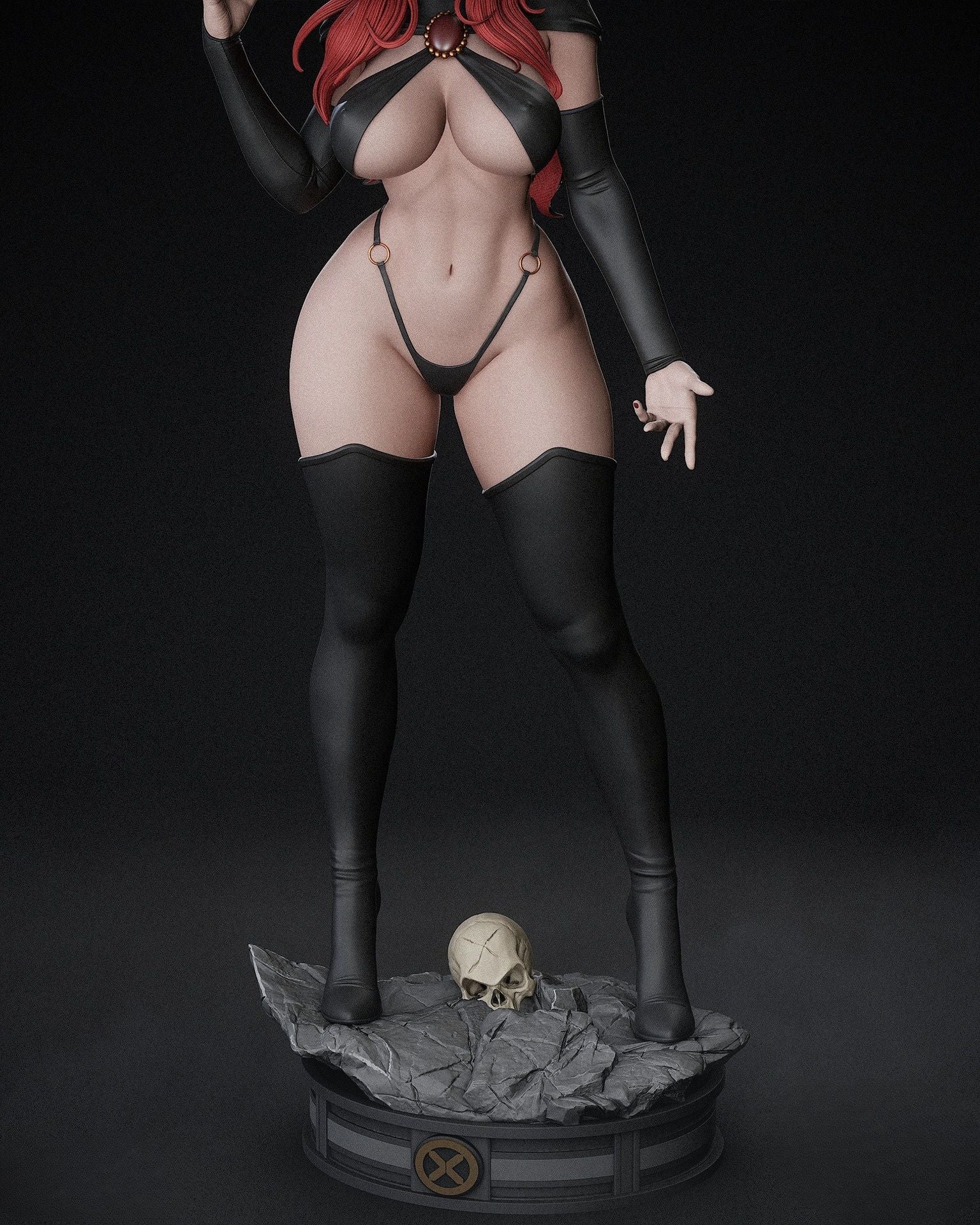 4134 Madelyne Pryor NSFW - The Goblin Queen - STL 3D Print Files HihowruSTL