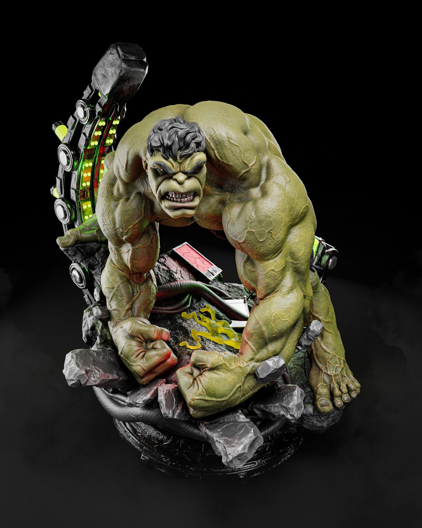 2080 The Hulk - Marvel Comics - STL 3D Print Files HihowruSTL