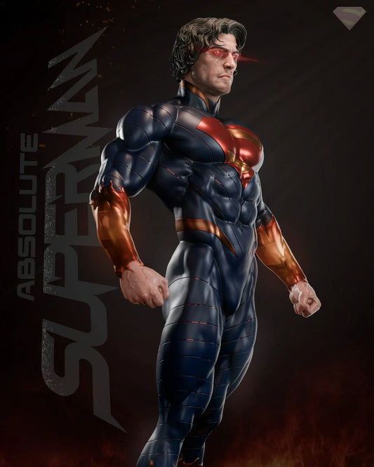 Absolute Superman STL File – DC Comics – 3D Printable Fan Art Model - SeoNyoki3D