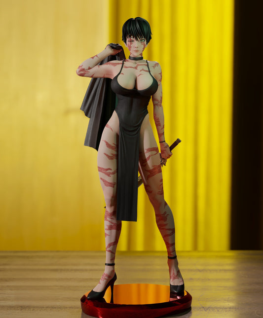 1906 Maki Zenin NSFW - Jujutsu Kaisen - STL 3D Print Files HihowruSTL