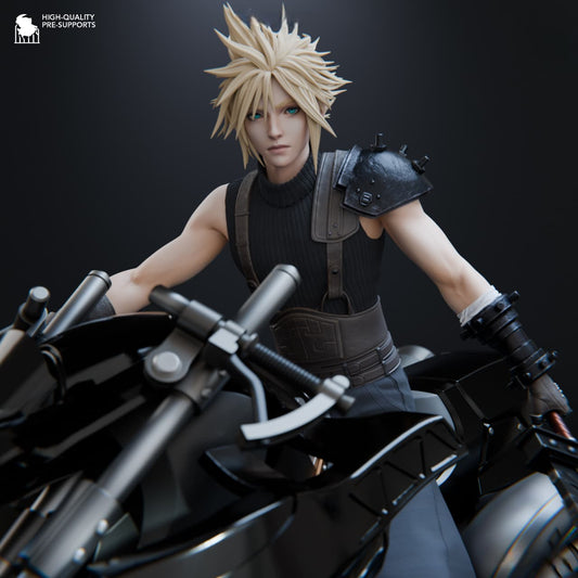 Cloud – Final Fantasy VII STL 3D Print Files SeoNyoki3D