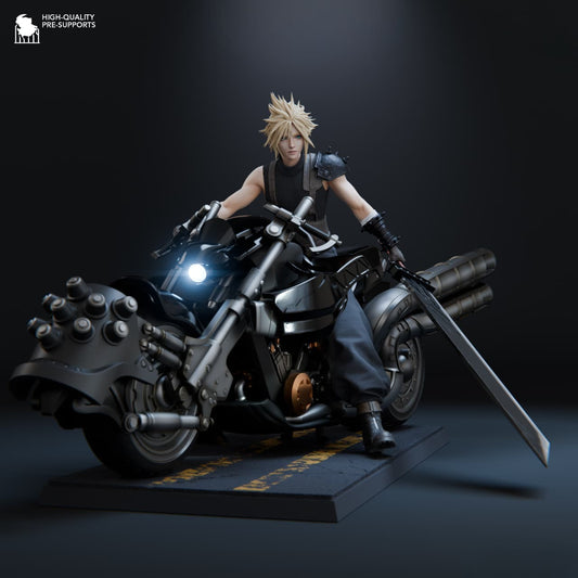 Cloud – Final Fantasy VII STL 3D Print Files SeoNyoki3D