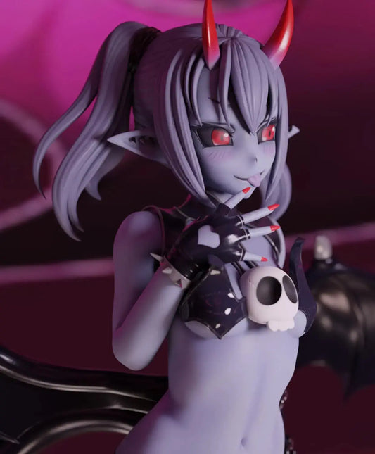 Demon Girl NSFW STL File – 3D Printable Erotic Fantasy Model SeoNyoki3D