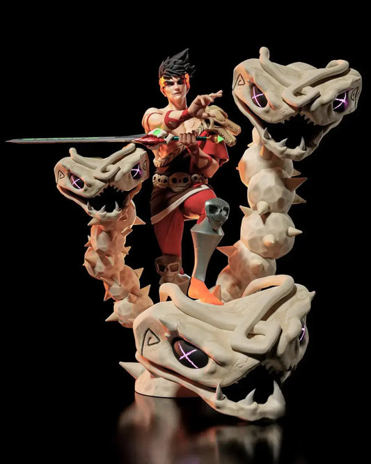 Zagreus STL File – Hades Fanart Figurine & Bust - STL 3D Print Files - SeoNyoki3D