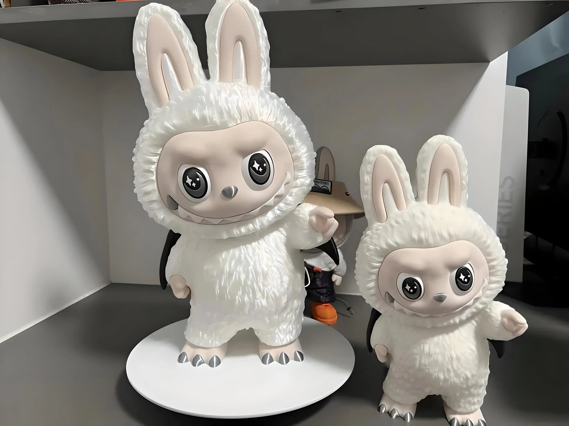 Angel Labubu – STL & 3MF Files – Rotating Eyes Designer Toy – 3D Printable Model SeoNyoki3D