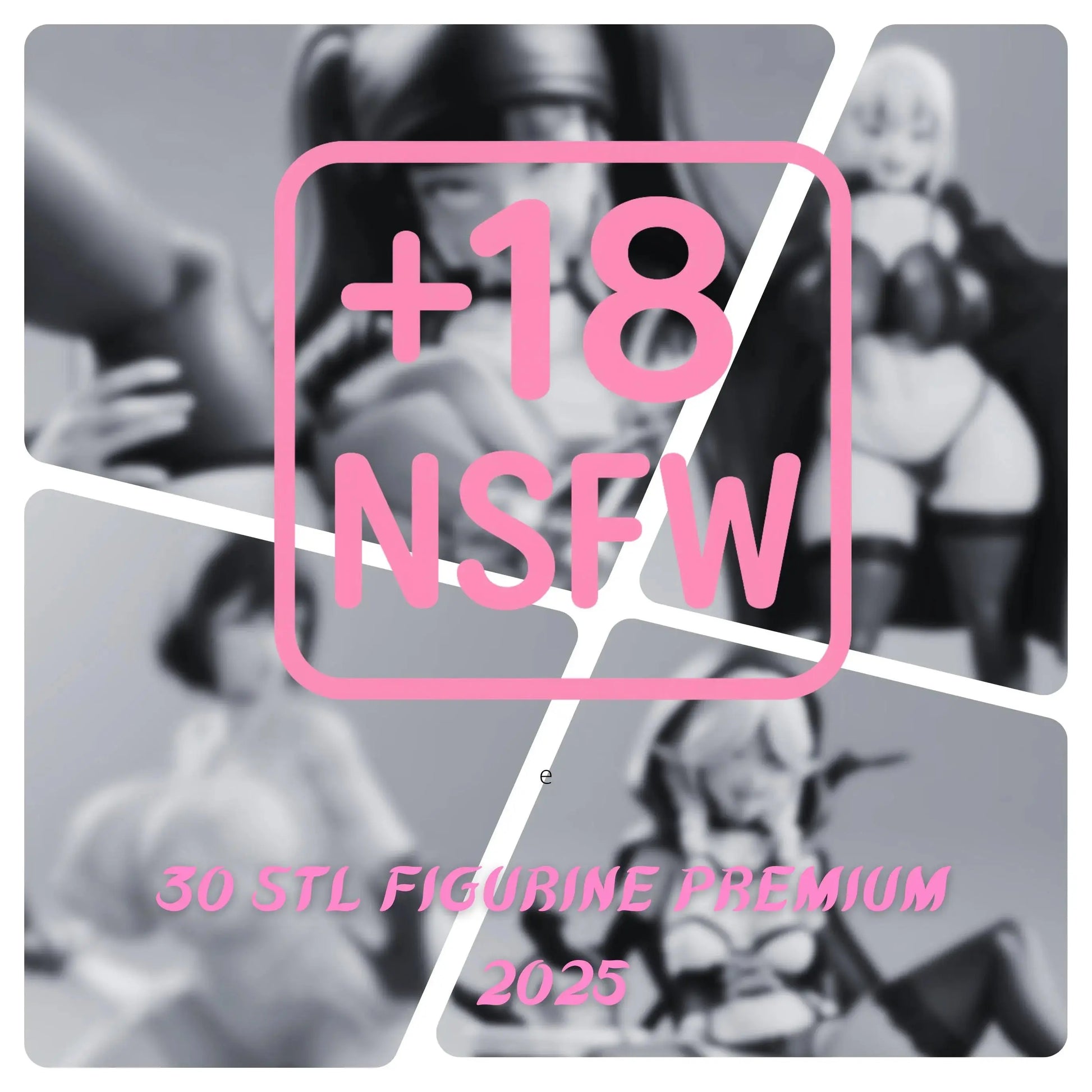 Pack Nikke NSFW STL Bundle – 30+ Erotic 3D Printable Models – STL Files SeoNyoki3D