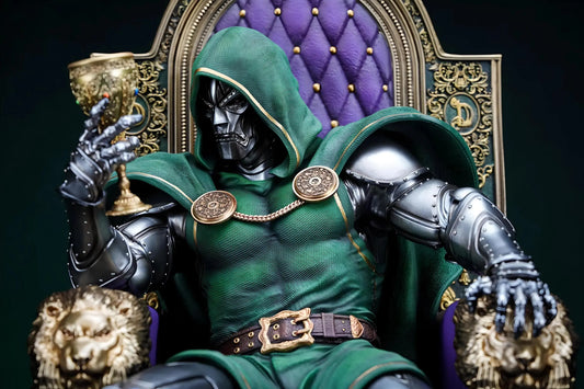 Dr. Doom – Marvel Comics – STL File – 3D Printable Fan Art Model - SeoNyoki3D