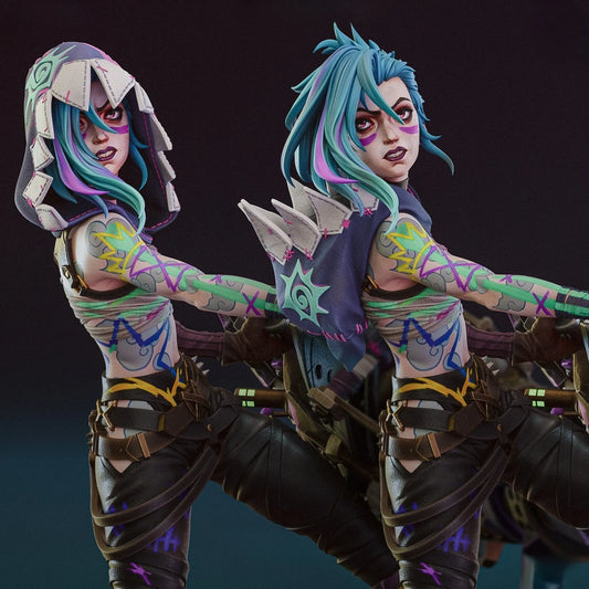 JINX STL File – 3D Printable Fan Art Model - SeoNyoki3D