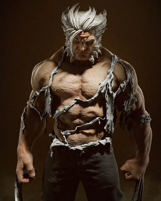 Logan STL - WOLVERINE -  3D Print Files SeoNyoki3D