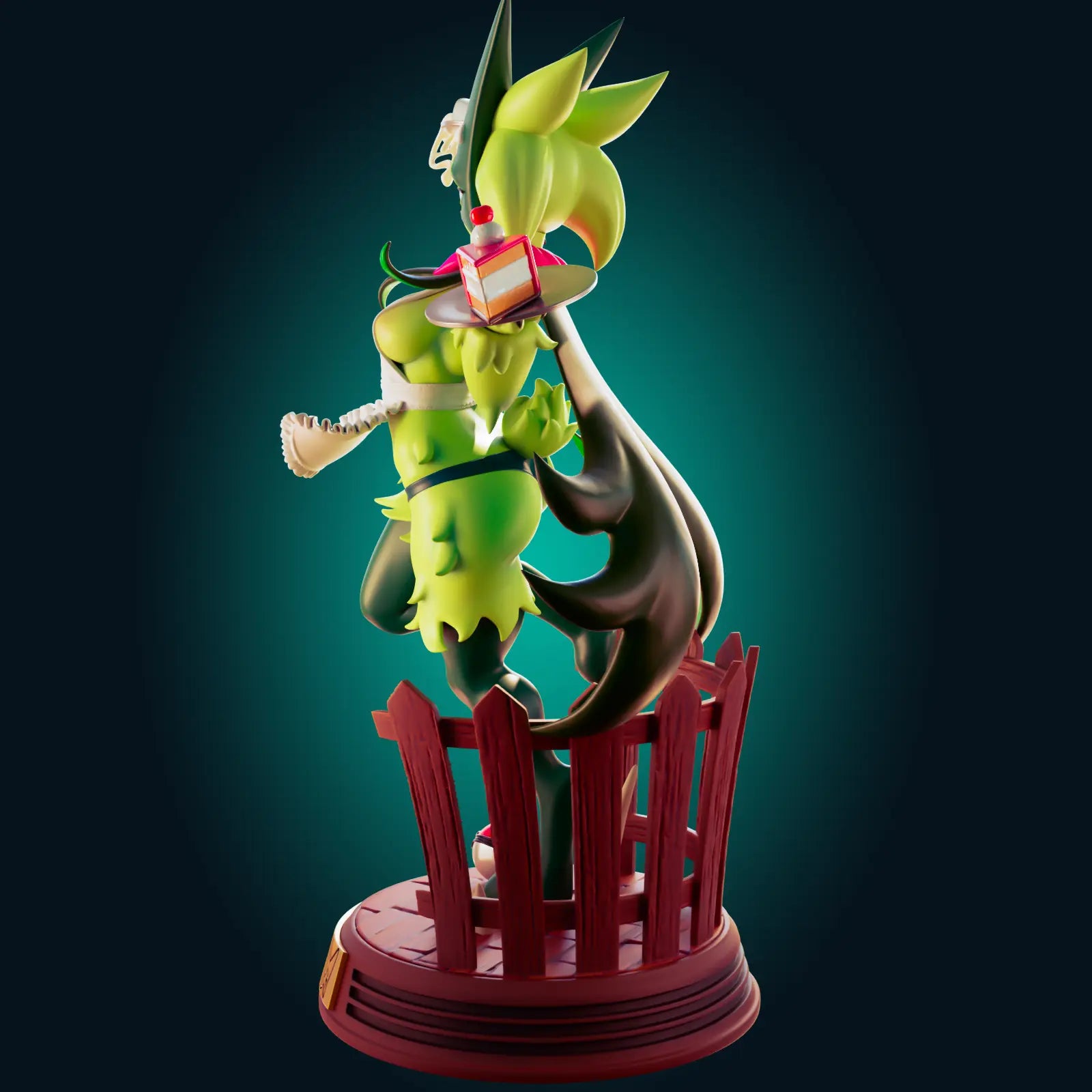 Meowscarada Maid Pokémon Frost NSFW STL File – 3D Printable Adult Fan Art Model - SeoNyoki3D