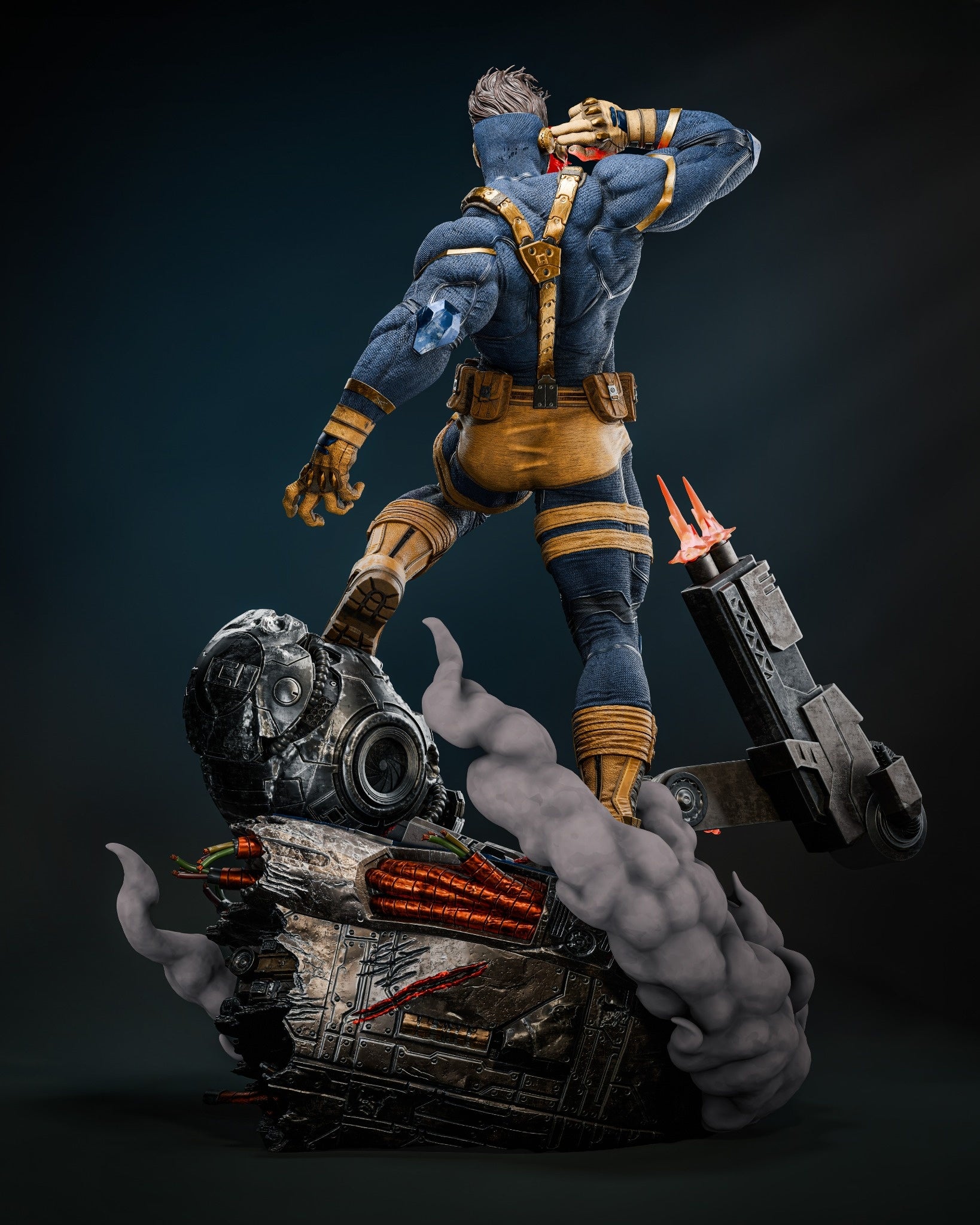 Cyclops - X-Men - STL 3D Print Files SeoNyoki3D