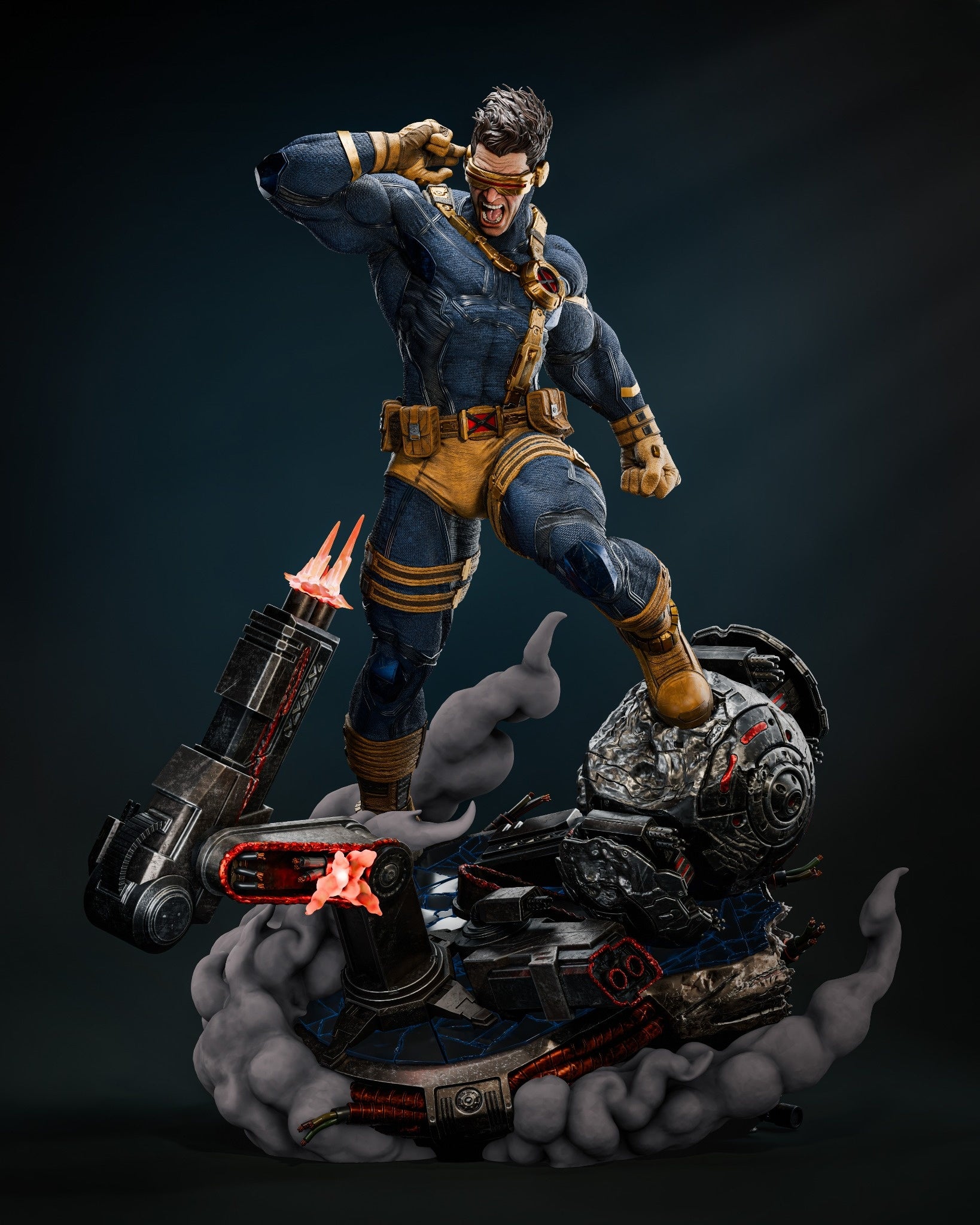 Cyclops - X-Men - STL 3D Print Files SeoNyoki3D