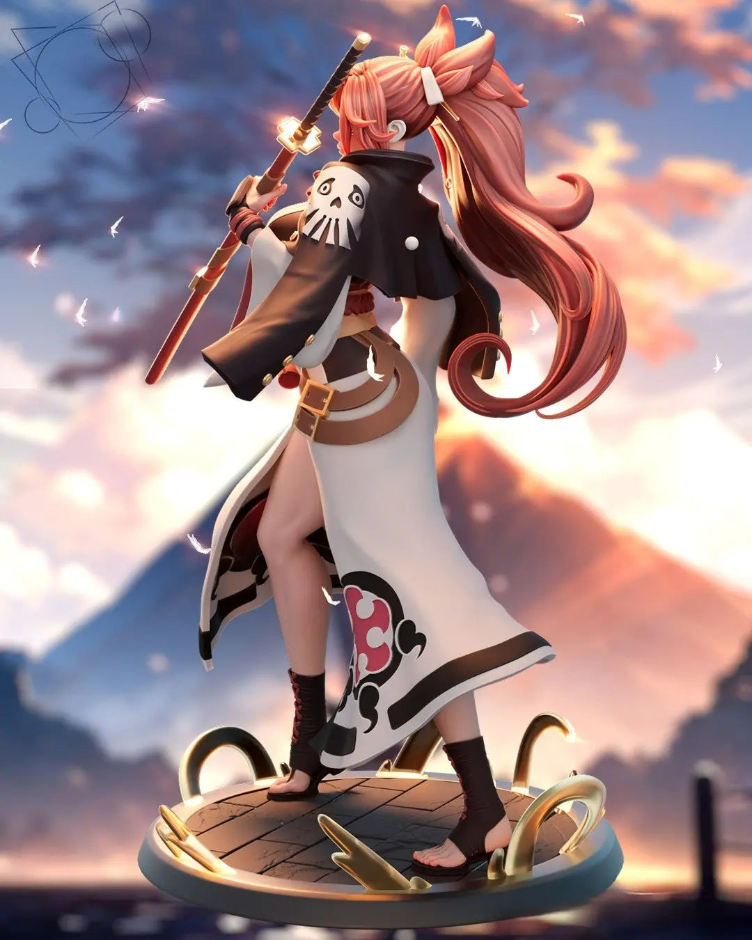Baiken STL File – Guilty Gear – 3D Printable Fan Art Model - SeoNyoki3D
